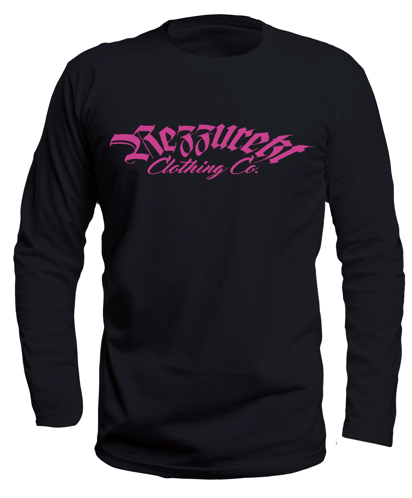 Empty Grave Club in Pink Long Sleeve (Black)